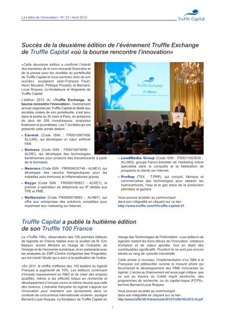 FCPI Fortune 4 - Truffle Capital