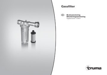 Gassfilter - Truma