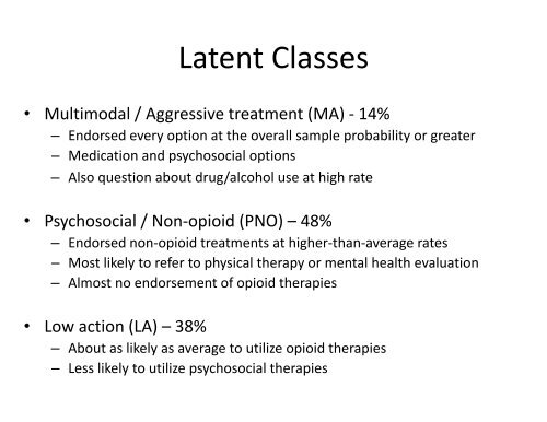 Understanding Primary Care Physicians' Treatment of Chronic Low ...