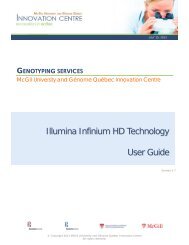 Illumina Infinium HD Assay Ultra High-Throughput BeadArray ...