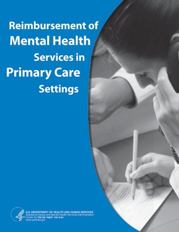 Reimbursement of Mental Health Services in Primary Care Settings