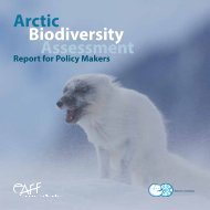 Arctic Biodiversity Assessment - Canada Foundation for Innovation