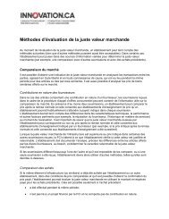 MÃ©thodes d'Ã©valuation de la juste valeur marchande