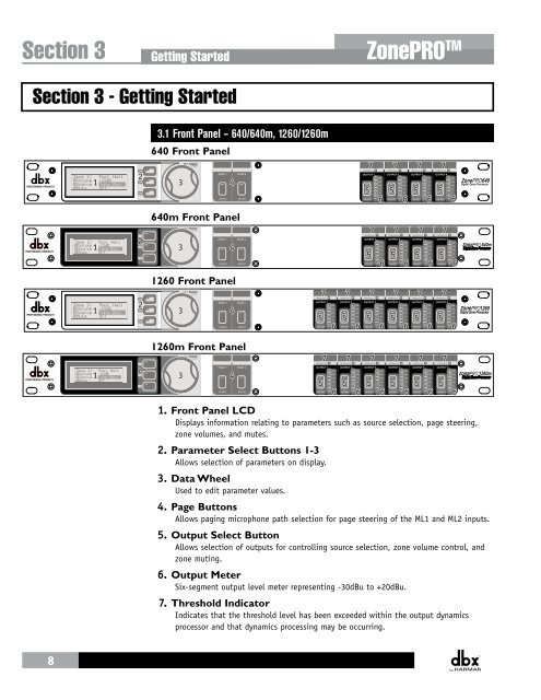 ZonePRO Install Guide-English - dbx