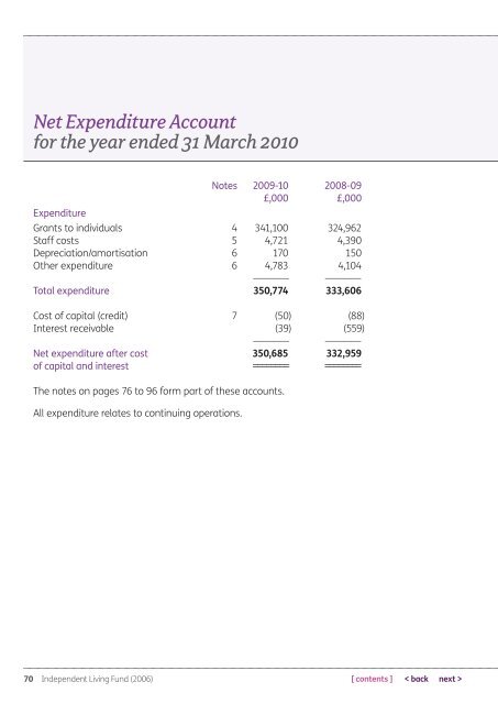 Annual Report and Accounts 2009-10 - Welfare Reform impact ...