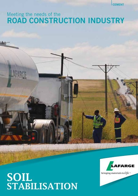 Roadcem brochure - Lafarge in South Africa