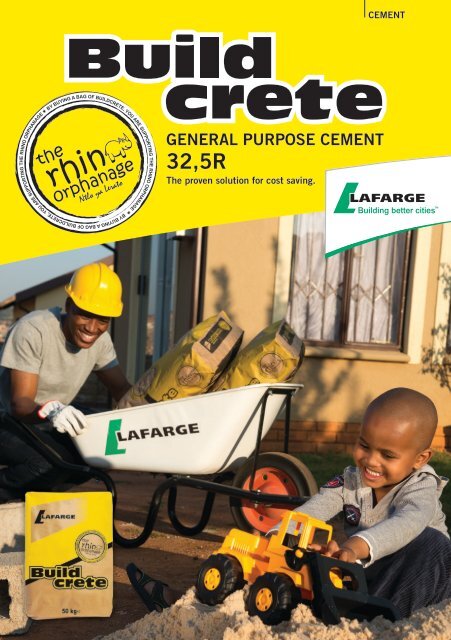 Buildcrete Brochure - Lafarge in South Africa