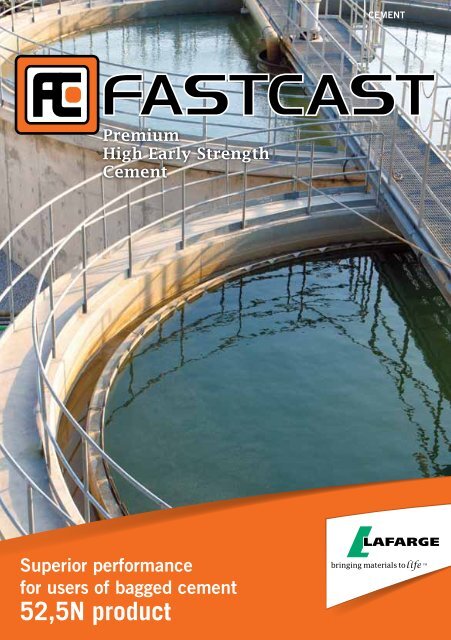 Fastcast brochure - Lafarge in South Africa