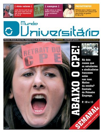 SEMANAL - Mundo Universitário