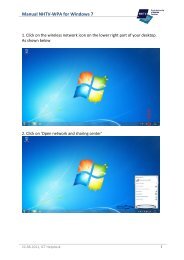 Manual NHTV-WPA for Windows 7