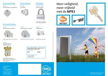 Meer veiligheid, meer vrijheid met de MP83 - ASSA ABLOY