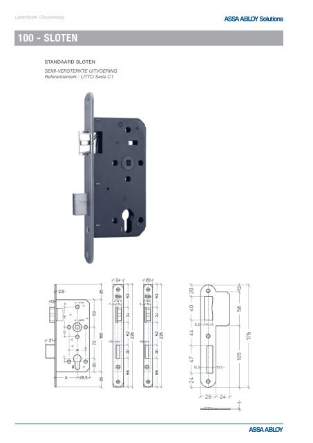 100 - SLOTEN - ASSA ABLOY