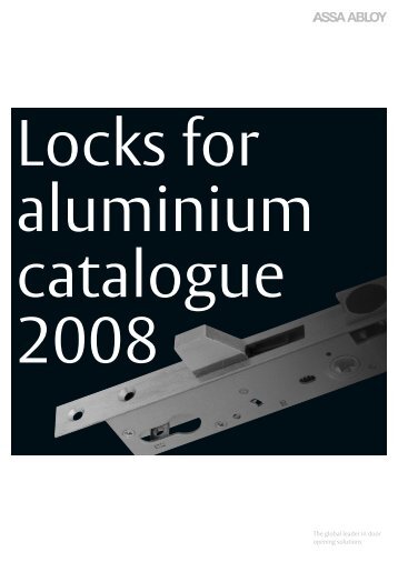 Locks for aluminium - Ceco Door Products