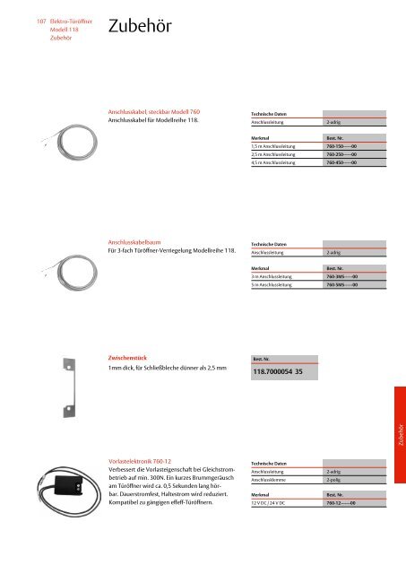 Elektro-TÃ¼rÃ¶ffner von effeff - Felgner Sicherheitstechnik GmbH & Co ...