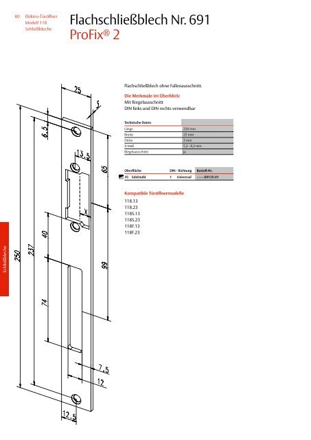 Elektro-TÃ¼rÃ¶ffner von effeff - Felgner Sicherheitstechnik GmbH & Co ...