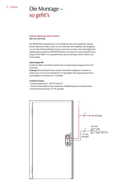 Mediator Technische Informationen - Beweng.lu