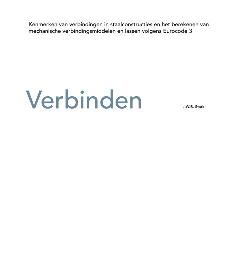 inhoudsopgave (pdf) - Bouwen met Staal