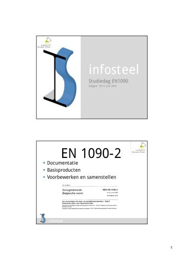 EN 1090-2 - Infosteel