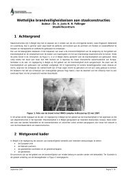 Wettelijke brandveiligheidseisen aan staalconstructies 1 ... - Infosteel