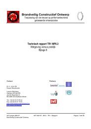 Brandveilig Constructief Ontwerp Technisch rapport TR1 ... - Infosteel