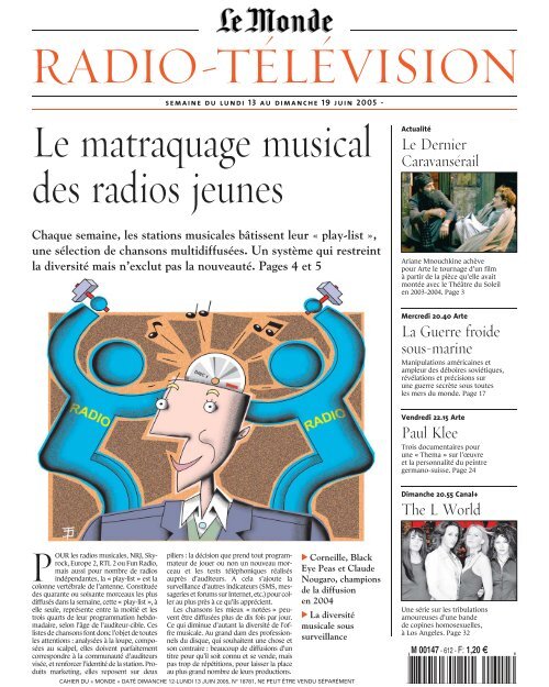 Monde Radio-TÃ©lÃ©vision - Le Monde