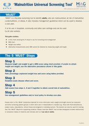 'Malnutrition Universal Screening Tool' - BAPEN