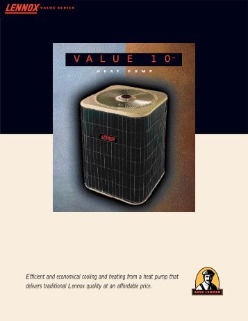 value 1 0â¢ value 1 0 - Lennox