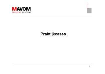 Praktijkcases - Mavom