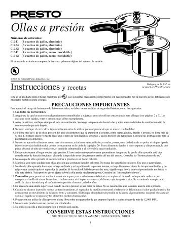 Manual 01241 - Presto