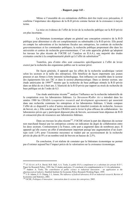 RAPPORT Valorisation de la Recherche - Inspection GÃ©nÃ©rale des ...