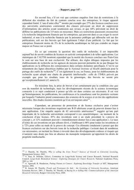 RAPPORT Valorisation de la Recherche - Inspection GÃ©nÃ©rale des ...