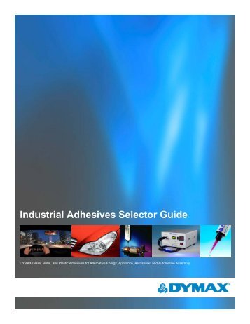 Dymax Selector Guide - Ellsworth Adhesives