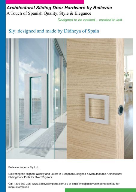 Sly: designed and made by Didheya of Spain - Bellevue Imports