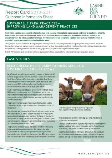 Improving land management practices - Caring for our Country