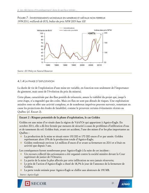 Les redevances miniÃ¨res au QuÃ©bec - SECOR