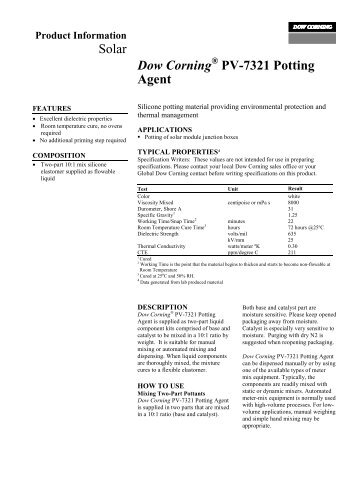 Dow CorningÂ® 3-4207 Dielectric Tough Gel - Mavom