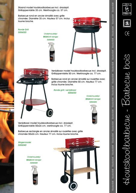 Houtskoolbarbecue - Barbecue bois - Olympia Retail BV