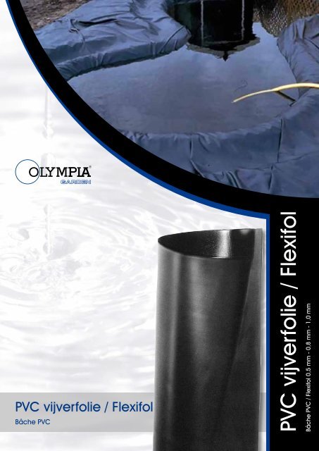 PVC vijverfolie / Flexifol - Olympia Retail BV