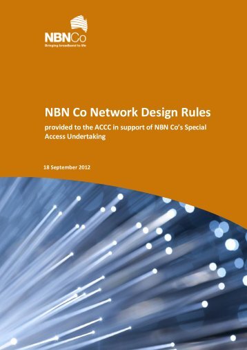 NBN Co Network Design Rules