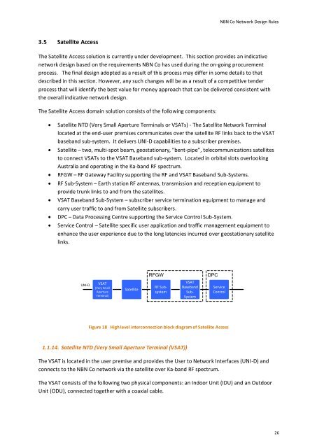 NBN Co Network Design Rules