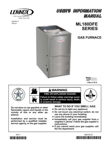 Lennox Furnace Manual