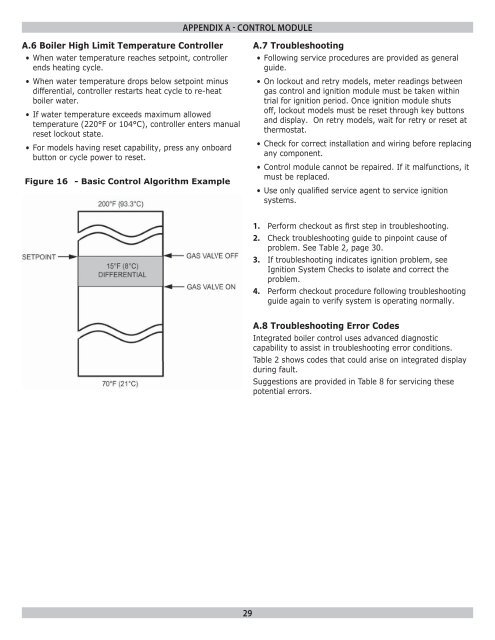 GWB8-IE Boiler Installation Manual - Lennox