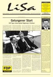 Gelungener Start - FDP Sachsen