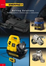 Enerpac - Bolting Solutions - Dunlop Hiflex