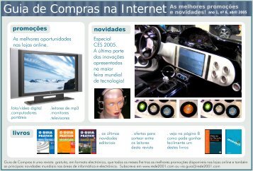 Guia De Compras Na Internet 04 2005 - Rede2001.com