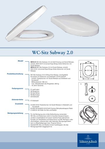 WC-Sitz Subway 2.0 - Sanikoop.nl