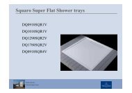 Squaro Super Flat Shower trays - Sanikoop.nl