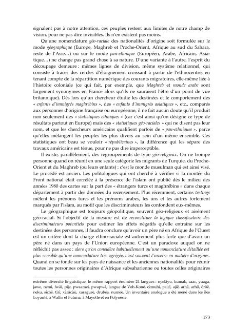 InÃ©galitÃ©s et discriminations - Le Monde