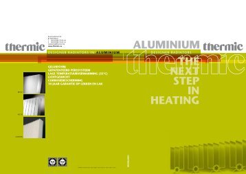 THE NEXT STEP IN HEATING ALUMINIUM - Thermic