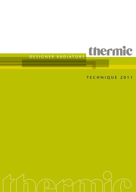Technologie THERMIC 2011